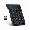 Беспроводной Кейпад Gembird KPD-W-02 / 18 keys / USB / Black