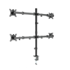 Suport reglabil de birou pentru 4 monitoare 13”-32” Gembird MA-D4-01 Suport reglabil de birou pentru 4 monitoare 13”-32” Gembird MA-D4-01
