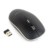 Gembird MUSW-4BSC-01, Silent Wireless Optical mouse, 2.4GHz, 4-button, 800 - 1600dpi, Type-C receiver, Black Gembird MUSW-4BSC-01, Silent Wireless Optical mouse, 2.4GHz, 4-button, 800 - 1600dpi, Type-C receiver, Black