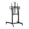 Suport de podea TV reglabil pe inaltime motorizat cu roti pivotante Gembird TVS-100T-01 / 55” - 100” Suport de podea TV reglabil pe inaltime motorizat cu roti pivotante Gembird TVS-100T-01 / 55” - 100”