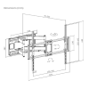 Suport pentru televizor de perete 60-120”, Gembird ”WM-120ST-01” Suport pentru televizor de perete 60-120”, Gembird ”WM-120ST-01”