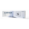 TV-Wall Mount for 32-55”- Gembird ”WM-55F-02”, Fixed, max. 40 kg, Distance TV to Wall: 25 mm, max. VESA 400 x 400, Black TV-Wall Mount for 32-55”- Gembird ”WM-55F-02”, Fixed, max. 40 kg, Distance TV to Wall: 25 mm, max. VESA 400 x 400, Black