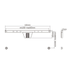 Slim TV-Wall Mount for 37-80”- Gembird ”WM-S80F-01”, Fixed, max. 50 kg, Distance TV to Wall: 17 mm, max. VESA 600 x 400, Black Slim TV-Wall Mount for 37-80”- Gembird ”WM-S80F-01”, Fixed, max. 50 kg, Distance TV to Wall: 17 mm, max. VESA 600 x 400, Black