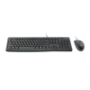 Клавиатура и мышка Logitech MK120, Black