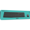 Беспроводная Клавиатура и мышка Logitech Combo MK235 / USB / Retail INTNL - US Intrernational layout