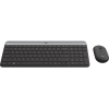 Tastatura cu mouse Wireless Logitech Combo MK470 Slim/ 2.4GHz nano USB receiver/ Graphite Tastatura cu mouse Wireless Logitech Combo MK470 Slim/ 2.4GHz nano USB receiver/ Graphite