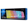 Механическая игровая клавиатура SVEN KB-G9200 RGB / USB / 1.8m / White Механическая игровая клавиатура SVEN KB-G9200 RGB / USB / 1.8m / White