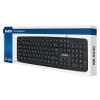 SVEN KB-S230, Keyboard, Waterproof construction, 104 keys, 2m, USB, Black, Rus/Ukr/Eng SVEN KB-S230, Keyboard, Waterproof construction, 104 keys, 2m, USB, Black, Rus/Ukr/Eng