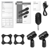 Set de doua microfoane wireless SVEN MK-742 / Wireless / Black Set de doua microfoane wireless SVEN MK-742 / Wireless / Black