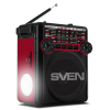 Boxa portabila SVEN SRP-355, Black / 3W / Bluetooth / FM/AM/SW Radio / USB / microSD Boxa portabila SVEN SRP-355, Black / 3W / Bluetooth / FM/AM/SW Radio / USB / microSD