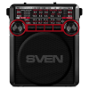 Boxa portabila SVEN SRP-355, Black / 3W / Bluetooth / FM/AM/SW Radio / USB / microSD Boxa portabila SVEN SRP-355, Black / 3W / Bluetooth / FM/AM/SW Radio / USB / microSD