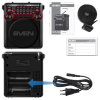 Boxa portabila SVEN SRP-355, Black / 3W / Bluetooth / FM/AM/SW Radio / USB / microSD Boxa portabila SVEN SRP-355, Black / 3W / Bluetooth / FM/AM/SW Radio / USB / microSD
