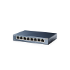 TP-LINK TL-SG108 8-port Gigabit Switch, 8 10/100/1000M RJ45 ports, steel case, QoS, IGMP Snooping