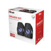 Boxe 2.0 Trust Gemi RGB Black / 12W / 3,5 AUX / USB power