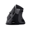 Беспроводная перезаряжаемая эргономичная мышь Trust VOXX / 2.4GHz/ Bluetooth/ Black