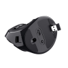Беспроводная перезаряжаемая эргономичная мышь Trust VOXX / 2.4GHz/ Bluetooth/ Black