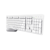 Tastatura si Mouse WirelessTrust ODY II / White Tastatura si Mouse WirelessTrust ODY II / White
