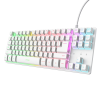 Игровая клавиатура Trust GXT 833W Thado TKL, USB, White Игровая клавиатура Trust GXT 833W Thado TKL, USB, White