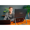 15.6” Monitor Dual Portabil VERBATIM DUAL / 2xFHD/ 4ms / Black