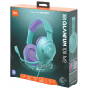 Наушники игровые JBL Quantum 100M2 Cyan Наушники игровые JBL Quantum 100M2 Cyan