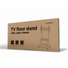 Стойка напольная для TV Gembird TVS-100F-01