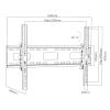 Крепление настенное для TV Maclean MC-421 Крепление настенное для TV Maclean MC-421