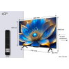 Телевизор TCL QLED Smart 43P79K, Ultra HD 4K Телевизор TCL QLED Smart 43P79K, Ultra HD 4K