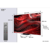 Televizor TCL MiniLED Smart 65C89K, Ultra HD 4K