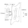Крепление настенное для TV Maclean MC-501A