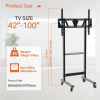 Стойка напольная для TV Charmount CT-FTVS-T120E Стойка напольная для TV Charmount CT-FTVS-T120E