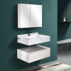 Set mobilier baie din piatra sinterizata 1016A (60cm) Set mobilier baie din piatra sinterizata 1016A (60cm)