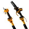 Set de gradina 3 in 1 pe acumulator telescopic MTOOLS BS301KIT