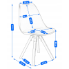 Стул JUMI SAIDA (синий)
