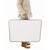 Складной стол для кемпинга с белой столешницей JUMI 70x80x60