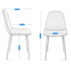 Scaun JUMI VIGO (bluemarin)