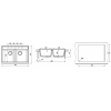 Кухонная мойка из камня Dr.Gans Astra 780 (Белый) Кухонная мойка из камня Dr.Gans Astra 780 (Белый)