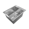 Chiuveta handmade SanDonna HD4050 (Crom satin) Chiuveta handmade SanDonna HD4050 (Crom satin)