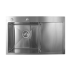 Chiuveta handmade SanDonna HD7850 (Crom satin) Chiuveta handmade SanDonna HD7850 (Crom satin)