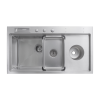 Chiuveta handmade SanDonna HD9250 (Crom Satin) Chiuveta handmade SanDonna HD9250 (Crom Satin)