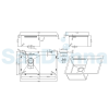 Chiuveta SanDonna HD7850 Auriu + Baterie Sandonna NERA Auriu Chiuveta SanDonna HD7850 Auriu + Baterie Sandonna NERA Auriu