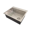 Chiuveta handmade SanDonna HD6050 (Crom Satin) Chiuveta handmade SanDonna HD6050 (Crom Satin)
