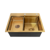 Chiuveta handmade SanDonna HD6050 (Auriu)
