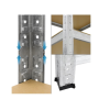 Raft arhivare si depozitare tip colt WALTZ 900/400/1800 Raft arhivare si depozitare tip colt WALTZ 900/400/1800