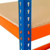 Стеллаж для архивации и хранения WALTZ 1200/500/1780 ORANGE-BLUE Стеллаж для архивации и хранения WALTZ 1200/500/1780 ORANGE-BLUE