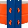 Стеллаж для архивации и хранения WALTZ 1200/500/1780 ORANGE-BLUE Стеллаж для архивации и хранения WALTZ 1200/500/1780 ORANGE-BLUE