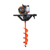 Мотобур TECHNOWORKER 5200 Industrial, с буром 150mm*800mm Мотобур TECHNOWORKER 5200 Industrial, с буром 150mm*800mm
