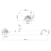 Motocoasa Villager BC 43 EB