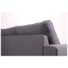 Canapea dreaptă AMF Monet 3 Grey