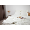 Set de lenjerie pentru pat TEP Stripe Satin 200 x 220 cm Pure White