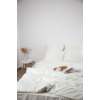 Set de lenjerie pentru pat TEP Stripe Satin 200 x 220 cm Pure White